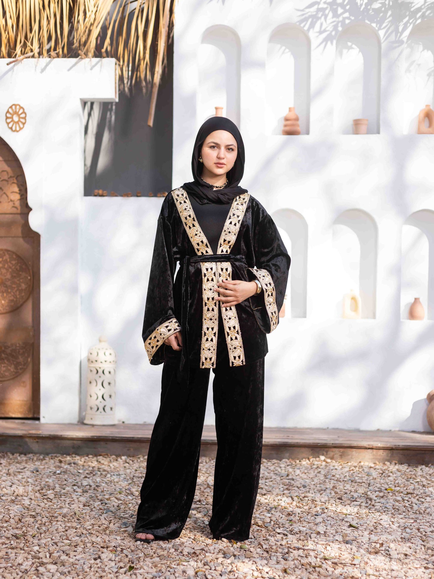 Black velvet Ramadan set