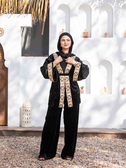 Black velvet Ramadan set