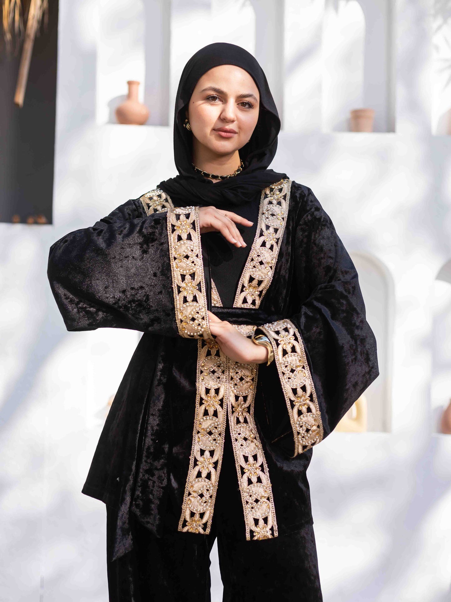 Black velvet Ramadan set