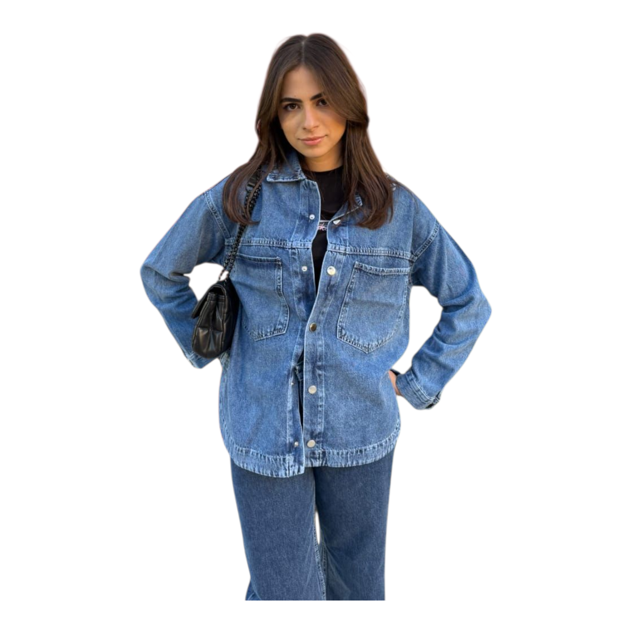 Blue denim jacket