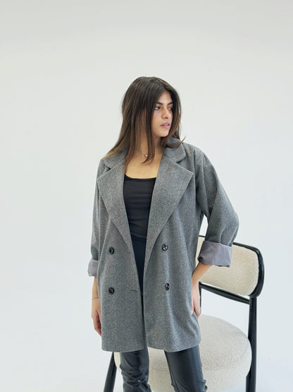 Tweed gray jacket