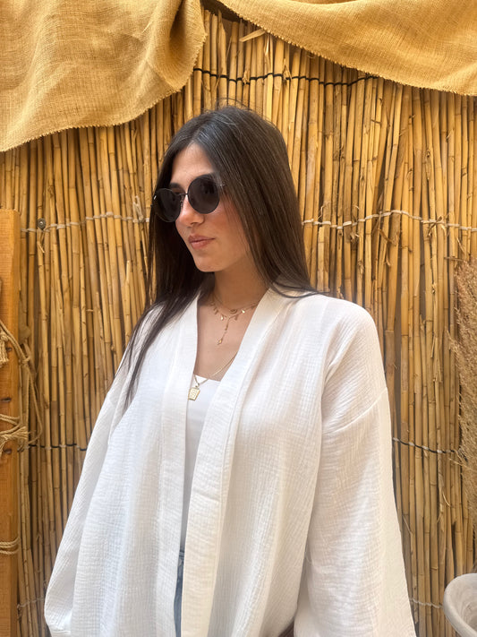 White summer cardigan