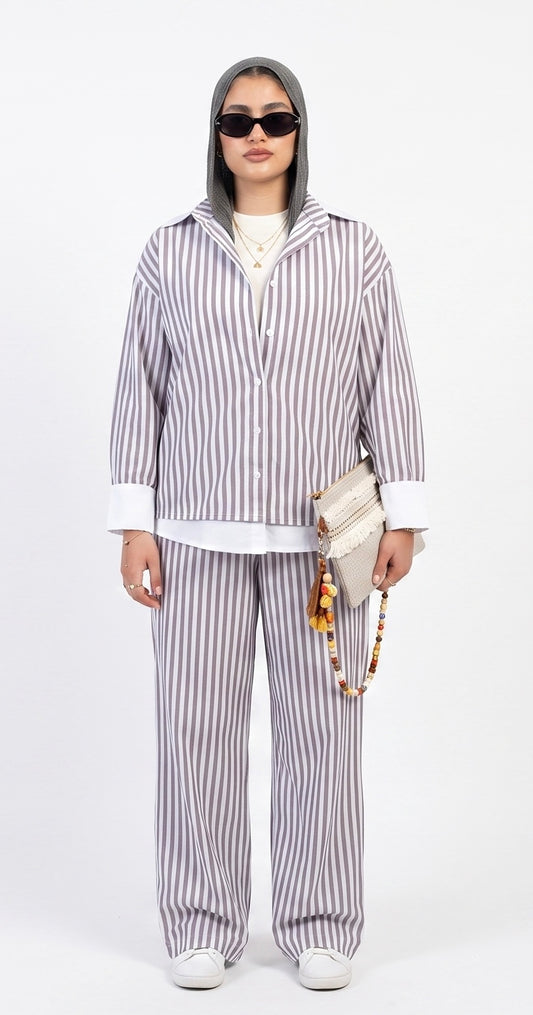The riviera beige strip set