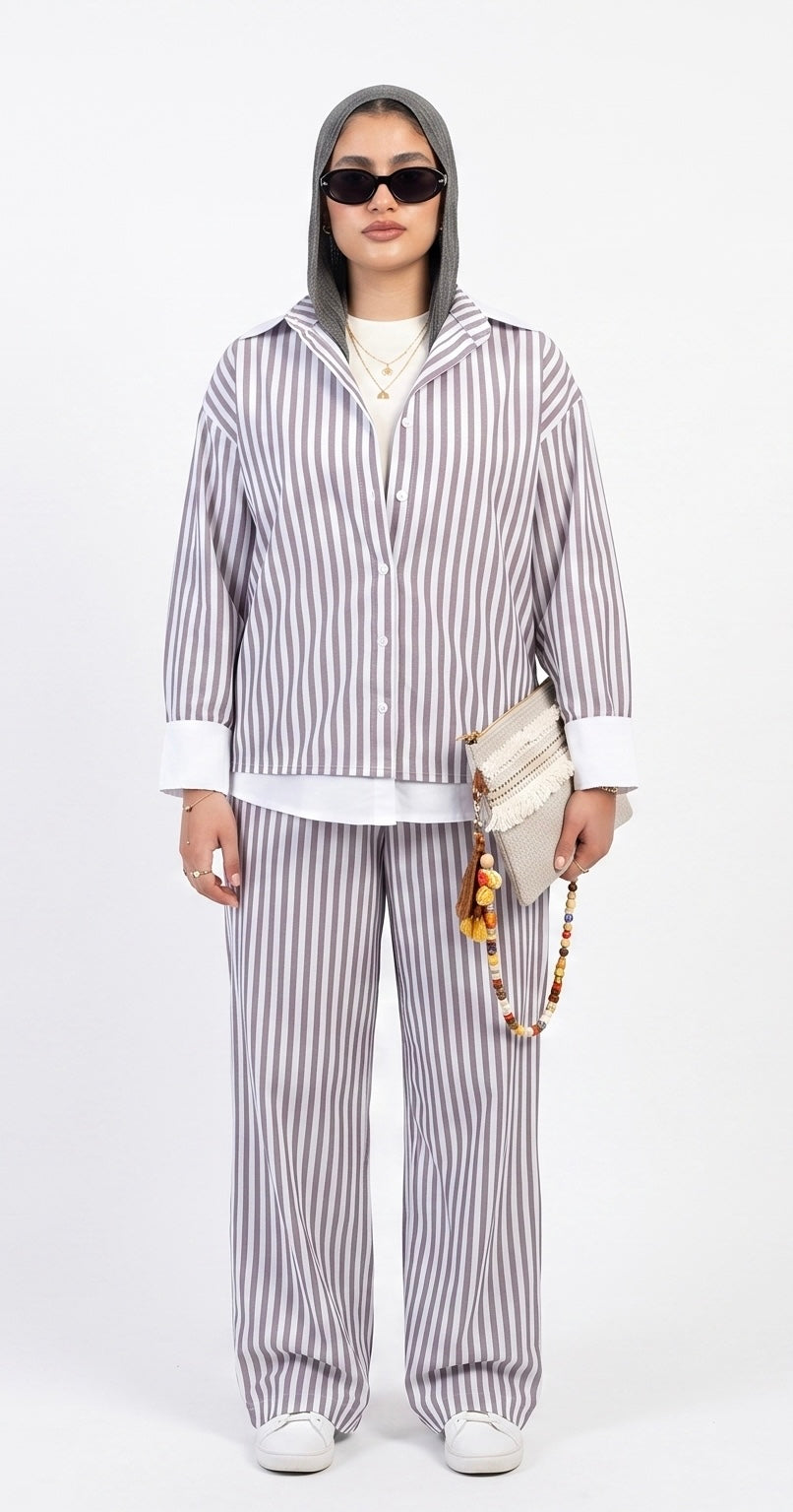The riviera beige strip set