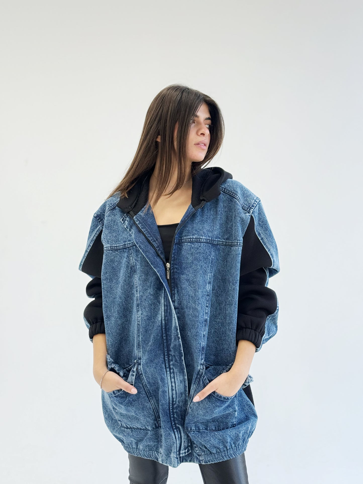 Over size Denim jacket 2 colours