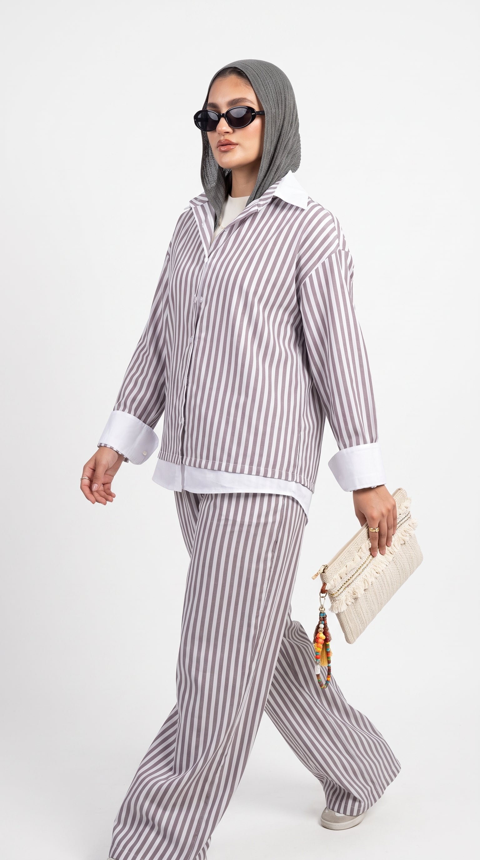 The riviera beige strip set